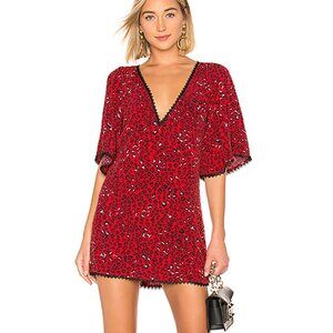 Lovers + Friends Jason Mini Dress in Sahara Cheetah Print Size XS